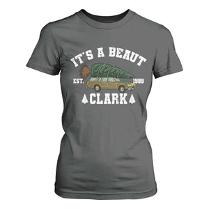 Its A Beaut Clark T Shirt For Women Funny Christmas Vacation Holiday Movie TS11 Dark Heather Print Your Wear