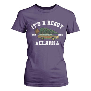 Its A Beaut Clark T Shirt For Women Funny Christmas Vacation Holiday Movie TS11 Purple Print Your Wear