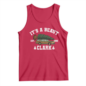 Its A Beaut Clark Tank Top Funny Christmas Vacation Holiday Movie TS11 Red Print Your Wear