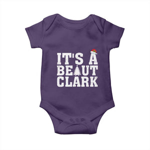 Funny Christmas Movie Its A Beaut Clark Baby Onesie Xmas Vacation Holiday TS11 Purple Print Your Wear