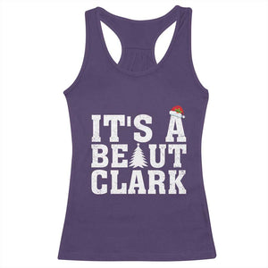 Funny Christmas Movie Its A Beaut Clark Racerback Tank Top Xmas Vacation Holiday TS11 Purple Print Your Wear