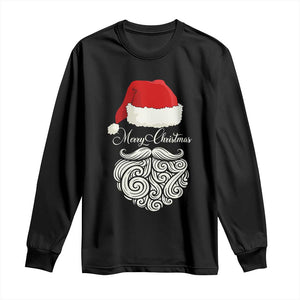 6 7 Xmas 67 Santa Six Seven Meme Merry Christmas Long Sleeve Shirt TS11 Black Print Your Wear