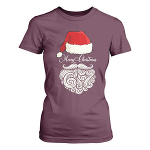 6 7 Xmas 67 Santa Six Seven Meme Merry Christmas T Shirt For Women TS11 Maroon Print Your Wear