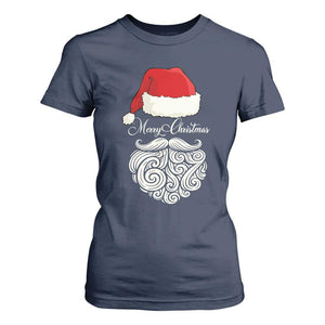 6 7 Xmas 67 Santa Six Seven Meme Merry Christmas T Shirt For Women TS11 Navy Print Your Wear