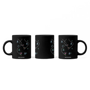 Funny Pixel Ski Snowboard Winter Sport Game Lover Coffee Mug TS11 Print Your Wear