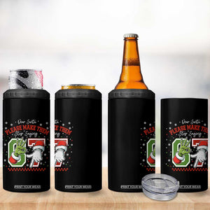 Funny Dear Santa Please Make Them Stop Saying 67 Christmas 4 in 1 Can Cooler Tumbler Six Seven Meme Xmas TS11 Print Your Wear