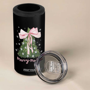 Funny Christmas Mahjong 4 in 1 Can Cooler Tumbler Merry Mahj Xmas Tree Gambling Chinese Game TS11 Print Your Wear
