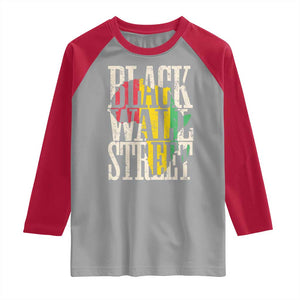 Black Wall Street Raglan Shirt Tulsa Oklahoma Black History Month Africa Map TS11 Sport Gray Red Print Your Wear