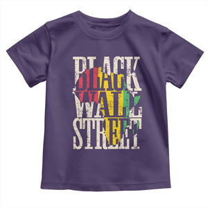 Black Wall Street Toddler T Shirt Tulsa Oklahoma Black History Month Africa Map TS11 Purple Print Your Wear