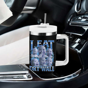 Funny AI Baby Meme Laughing Tumbler With Handle I Eat Dry Wall Baby Brainrot TS11 Print Your Wear
