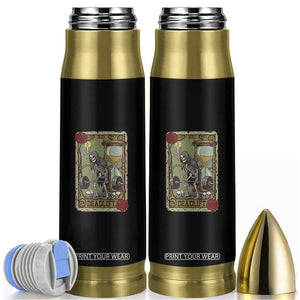 Funny Tarot Card Deadlifts Gym Workout Skeleton Bullet Tumbler TS11 Black Print Your Wear