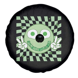 Funny Green Smile Face Eggs Bacon Breakfast St Patrick's Day Spare Tire Cover TS11 Print Your Wear