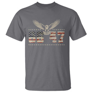 Funny Vintage 86 47 T Shirt Eagle Vintage American Flag TS11 Charcoal Print Your Wear