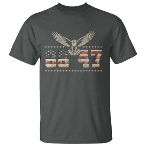 Funny Vintage 86 47 T Shirt Eagle Vintage American Flag TS11 Dark Heather Print Your Wear