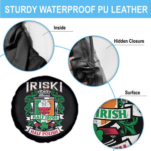Iriski Half Irish Half Polish Spare Tire Cover Polish St Patricks Day Eagle TS11 Print Your Wear