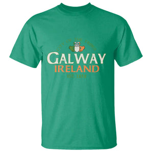 Claddagh Galway Ireland T Shirt City Of The Tribes Est 1232 TS11 Irish Green Print Your Wear