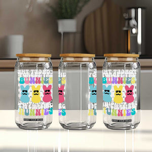 Funny Easter Forget The Bunnies I Am Chasing Hunnies Glass Can TS11 Print Your Wear