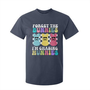 Funny Easter Forget The Bunnies I Am Chasing Hunnies T Shirt For Kid TS11 Navy Print Your Wear