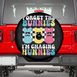 Funny Easter Forget The Bunnies I Am Chasing Hunnies Spare Tire Cover TS11 Black Print Your Wear