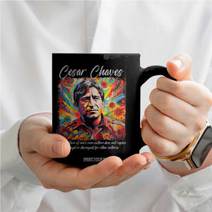 Cesar Chavez Coffee Mug Preservation Of Ones Own Culture Does Not Require Contempt TS11 Print Your Wear