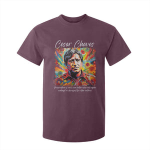 Cesar Chavez T Shirt For Kid Preservation Of Ones Own Culture Does Not Require Contempt TS11 Maroon Print Your Wear