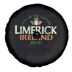 Limerick Ireland Spare Tire Cover City Of The Culture Est 812 AD TS11 Print Your Wear