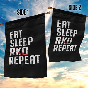 Eat Sleep RKO Repeat Garden Flag Blood Stained TS11 Print Your Wear