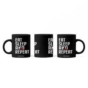 Eat Sleep RKO Repeat Coffee Mug Blood Stained TS11 Print Your Wear