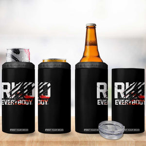 RKO Everybody 4 in 1 Can Cooler Tumbler Grunge Blood Stained Scratch Mark TS11 Print Your Wear