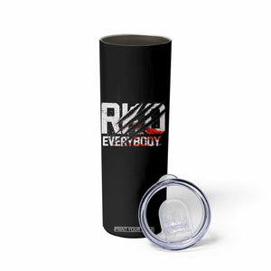 RKO Everybody Skinny Tumbler Grunge Blood Stained Scratch Mark TS11 Print Your Wear