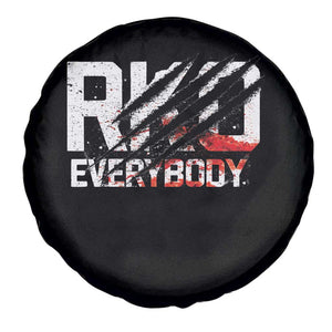 RKO Everybody Spare Tire Cover Grunge Blood Stained Scratch Mark TS11 Print Your Wear