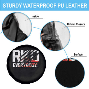 RKO Everybody Spare Tire Cover Grunge Blood Stained Scratch Mark TS11 Print Your Wear