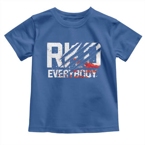 RKO Everybody Toddler T Shirt Grunge Blood Stained Scratch Mark TS11 Royal Blue Print Your Wear