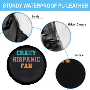 Crazy Hispanic Fan Spare Tire Cover Funny Latino Basketball Quote TS11 Print Your Wear