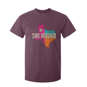 San Antonio Texas TX Fiesta Sports For Latino Fans T Shirt For Kid TS11 Maroon Print Your Wear