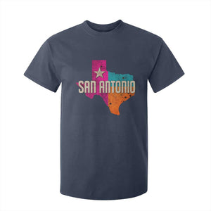 San Antonio Texas TX Fiesta Sports For Latino Fans T Shirt For Kid TS11 Navy Print Your Wear
