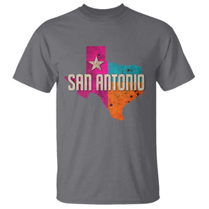 San Antonio Texas TX Fiesta Sports For Latino Fans T Shirt TS11 Charcoal Print Your Wear