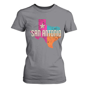 San Antonio Texas TX Fiesta Sports For Latino Fans T Shirt For Women TS11 Charcoal Print Your Wear