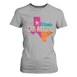 San Antonio Texas TX Fiesta Sports For Latino Fans T Shirt For Women TS11 Sport Gray Print Your Wear