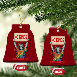 No Kings But Yas Queens Ceramic Ornament Statue Of Liberty LGBTQ Pride Ally Pride TS11 Print Your Wear
