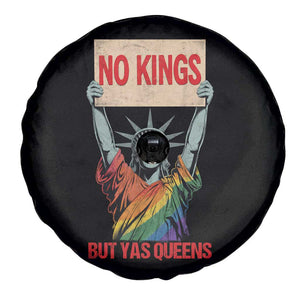 No Kings But Yas Queens Spare Tire Cover Statue Of Liberty LGBTQ Pride Ally Pride