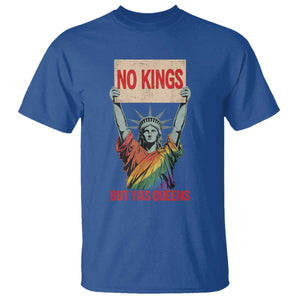 No Kings But Yas Queens T Shirt Statue Of Liberty LGBTQ Pride Ally Pride