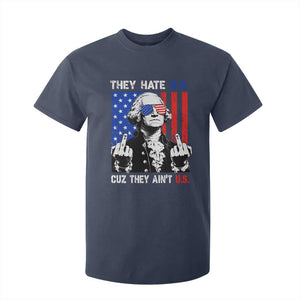 They Hate US Cuz They Ain't US T Shirt For Kid George Washington 4th of July