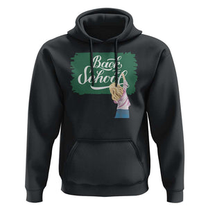 Back To School Hoodie Student Toddler Girl Green Board TS11 Black Print Your Wear