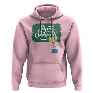 Back To School Hoodie Student Toddler Girl Green Board TS11 Light Pink Print Your Wear