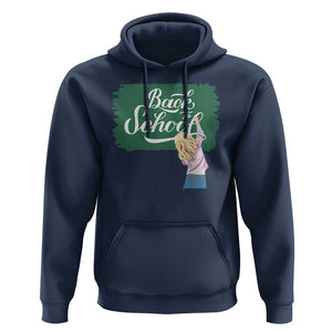 Back To School Hoodie Student Toddler Girl Green Board TS11 Navy Print Your Wear