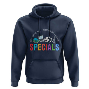 Special Teacher Hoodie School Subjects The Best Part Of The Day TS11 Navy Print Your Wear