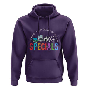 Special Teacher Hoodie School Subjects The Best Part Of The Day TS11 Purple Print Your Wear