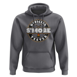 Funny Official Smores Tester Hoodie Camping Chocolate Marshmallow TS11 Charcoal Print Your Wear