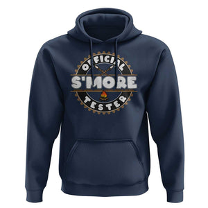 Funny Official Smores Tester Hoodie Camping Chocolate Marshmallow TS11 Navy Print Your Wear